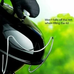 GFTIME Accessoire De Support De Couvercle Coulissant Pour Tous Les Grils De Charbon De Bois Weber 38 Cm Et 57 Cm, Gril Glisser Un Accessoire De Couvercle Latéral -Accessoires de barbecue Soldes 47364331 3