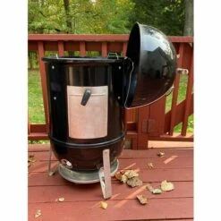 GFTIME Accessoire De Support De Couvercle Coulissant Pour Tous Les Grils De Charbon De Bois Weber 38 Cm Et 57 Cm, Gril Glisser Un Accessoire De Couvercle Latéral -Accessoires de barbecue Soldes 47364331 5