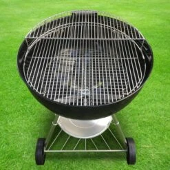 GFTIME 52,3CM 8836 Grille Chauffante Pour Weber Ø 57CM Charbon Grils, Pièces De Gril Pour Grils à Charbon Weber Grandes à One-Touch, Charbon Bois Bar-B-Kettle, Fumoir Smokey Mountain Cooker Smoker -Accessoires de barbecue Soldes 47364336 4