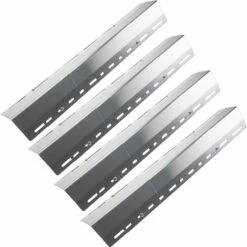 GFTIME 30 à 72CM Réglable Plaque Chauffante En Acier Inoxydable Pour Charbroil, Brinkmann, Weber, Outback, Enders, Taino, Landmann, Universel Diffuseur Chaleur Pièces De Rechange, Pour La Plupart Des Barbecues à Gaz Grill