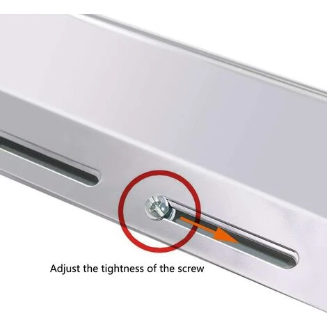 GFTIME 30 à 72CM Réglable Plaque Chauffante En Acier Inoxydable Pour Charbroil, Brinkmann, Weber, Outback, Enders, Taino, Landmann, Universel Diffuseur Chaleur Pièces De Rechange, Pour La Plupart Des Barbecues à Gaz Grill 4 GFTIME 30 à 72CM Réglable Plaque Chauffante En Acier Inoxydable Pour Charbroil, Brinkmann, Weber, Outback, Enders, Taino, Landmann, Universel Diffuseur Chaleur Pièces De Rechange, Pour La Plupart Des Barbecues à Gaz Grill – Image 4