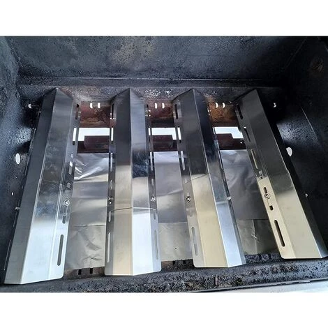 GFTIME 30 à 72CM Réglable Plaque Chauffante En Acier Inoxydable Pour Charbroil, Brinkmann, Weber, Outback, Enders, Taino, Landmann, Universel Diffuseur Chaleur Pièces De Rechange, Pour La Plupart Des Barbecues à Gaz Grill 5 GFTIME 30 à 72CM Réglable Plaque Chauffante En Acier Inoxydable Pour Charbroil, Brinkmann, Weber, Outback, Enders, Taino, Landmann, Universel Diffuseur Chaleur Pièces De Rechange, Pour La Plupart Des Barbecues à Gaz Grill – Image 5