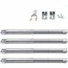 GFTIME 31 à 44 Cm Tube De Brûleur Réglable Pour Campingaz, Charbroil, Landmann, FirePlus, Universel Pièce De Rechange De Brûleur De Gril à Gaz En Acier Inoxydable Pour Fire Mountain, CosmoGrill Et Autre Modèle De Gril