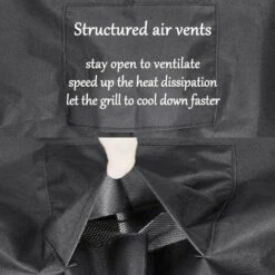 GFTIME 63,5 X 68,6 X 89 Cm 7150 Housse Pour Barbecue Weber 57CM Charcoal Grills, Housse De Protection Grils à Charbon De Rechange, 600D étanche Et Résistant Aux UV, Résistant à La Déchirure, Noir -Accessoires de barbecue Soldes 47364395 5