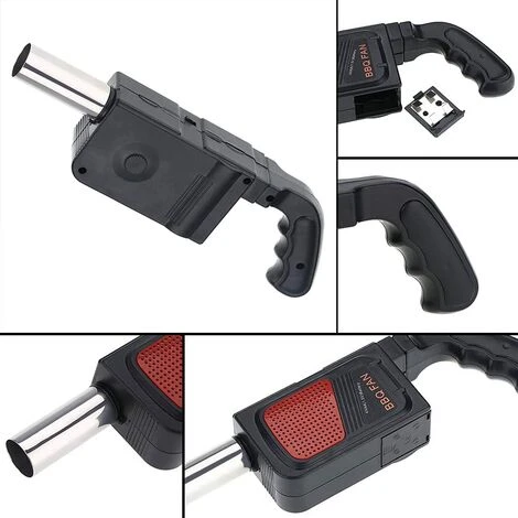 VERSAILLESFR Ventilateur De Barbecue Electrique Portatif Souffleur à Barbecue Outil Pour Camping Pique-Nique Barbecue En Plein Air Cadeau De Noël Pour Mari- Versailles 3 VERSAILLESFR Ventilateur De Barbecue Electrique Portatif Souffleur à Barbecue Outil Pour Camping Pique-Nique Barbecue En Plein Air Cadeau De Noël Pour Mari- Versailles â Image 3