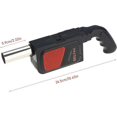 VERSAILLESFR Ventilateur De Barbecue Electrique Portatif Souffleur à Barbecue Outil Pour Camping Pique-Nique Barbecue En Plein Air Cadeau De Noël Pour Mari- Versailles 5 VERSAILLESFR Ventilateur De Barbecue Electrique Portatif Souffleur à Barbecue Outil Pour Camping Pique-Nique Barbecue En Plein Air Cadeau De Noël Pour Mari- Versailles â Image 5