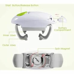 SUPERMARKET Ouvre Boîtes électrique Pour Les Personnes âgées Souffrant D'Arthrite Et Ayant Des Mains Fragiles Ouvre-boîtes à Touche Unique，Superma -Accessoires de barbecue Soldes 48929761 5