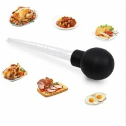 READCLY Sans BPA, Poire à Dinde De Qualité Professionnelle. Poires à Bulbe Extra Larges De 11,7 Pouces Avec Lignes De Mesure, Parfaites Pour La Cuisson De Viandes Juteuses Et Tendres. Meilleure Seringue à Arroser à Succion En Plastique, Ustensiles De Cuisine Et F -Accessoires de barbecue Soldes 49816652 4