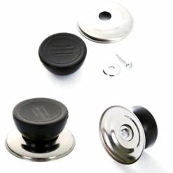 KARTOKNER 5 Pièces Bouton De Couvercle Casserole Couvercle Boutons Noir Universel Remplacement Boutons De Ustensiles De Cuisine Avec Vis Poignée Boutons De Rechange Pour Couvercle De Casserole 8 KARTOKNER 5 Pièces Bouton De Couvercle Casserole Couvercle Boutons Noir Universel Remplacement Boutons De Ustensiles De Cuisine Avec Vis Poignée Boutons De Rechange Pour Couvercle De Casserole -Accessoires de barbecue Soldes 50406397 4