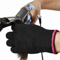 KARTOKNER Paquet De 2 Gant Résistant à La Chaleur, Gants Thermiques En Coton - Accessoires De Lisseur Professionnel Pour La Coiffure, Les Fers à Friser Et Les Lisseurs -Accessoires de barbecue Soldes 50406872 3