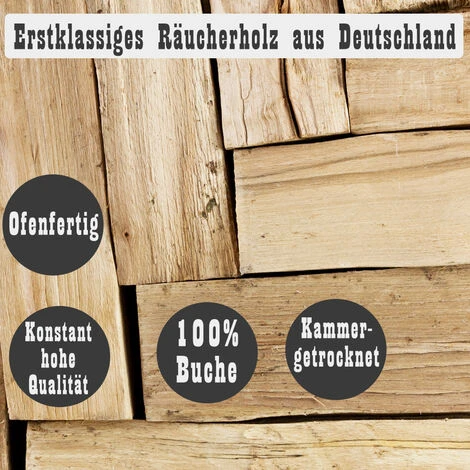 Hêtre Bois De Fumage 30 Kg Fumer Grille De Fumoir Sans écorce Grillmaster 5 Hêtre Bois De Fumage 30 Kg Fumer Grille De Fumoir Sans écorce Grillmaster â Image 5