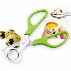 LITZEE 2 Pièces Caille Ciseaux, Ciseaux De Coupe De Coquille D'Oeuf, Ciseaux Coquilles D'Oeufs De Caille En Acier Inoxydable, Pour Couper Les Œufs, Les Œufs De Caille Et Autres Œufs -Accessoires de barbecue Soldes 51550819 3