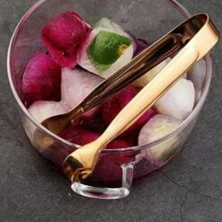 LITZEE Lot De 8 Pinces à Sucre En Acier Inoxydable Pour Mariage, Fête, Bar, Barbecue, Pique-Nique (Or Rose) -Accessoires de barbecue Soldes 51552413 3