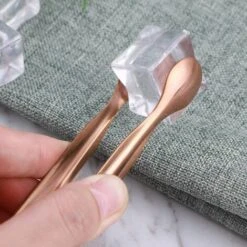 LITZEE Lot De 8 Pinces à Sucre En Acier Inoxydable Pour Mariage, Fête, Bar, Barbecue, Pique-Nique (Or Rose) -Accessoires de barbecue Soldes 51552413 4