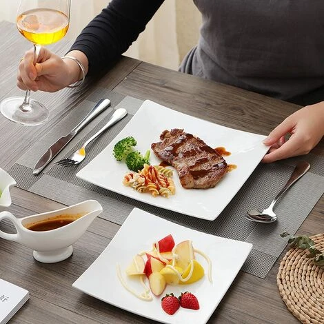 KARTOKNER 7.2" Fourchettes De Table, 9" Couteaux à Steak, 7.5" Longues Cuillères, 6.5" Cuillères à Soupe Our Accueil Cuisine Restaurant (Lot De 12 Fourchettes De Table, Fourchette Numéro Deux) 4 KARTOKNER 7.2" Fourchettes De Table, 9" Couteaux à Steak, 7.5" Longues Cuillères, 6.5" Cuillères à Soupe Our Accueil Cuisine Restaurant (Lot De 12 Fourchettes De Table, Fourchette Numéro Deux) â Image 4