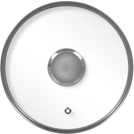 DURANDAL Couvercle Plat En Verre Cerclé Inox Légende 1 DURANDAL Couvercle Plat En Verre Cerclé Inox Légende