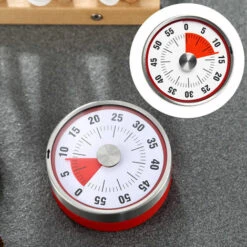 GDRHVFD Minuterie De Rotation Mécanique Magnétique Compteur De Capacité De 60 Minutes -Accessoires de barbecue Soldes 52968892 3