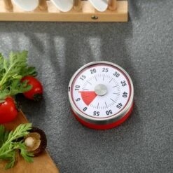 GDRHVFD Minuterie De Rotation Mécanique Magnétique Compteur De Capacité De 60 Minutes -Accessoires de barbecue Soldes 52968892 5