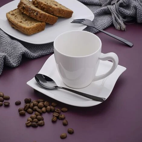 Velaze Set De 24 Cuillères En Acier Inoxydable, Couverts De Table Noir, Couverts De Table Design Miroir Poli,Ensemble De Service Pour 6 Personnes 5 Velaze Set De 24 Cuillères En Acier Inoxydable, Couverts De Table Noir, Couverts De Table Design Miroir Poli,Ensemble De Service Pour 6 Personnes – Image 5