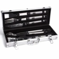 MSV Malette Spéciale Barbecue X 5 Articles En Inox - Gris