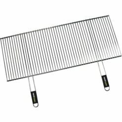 Grille De Barbecue Recoupable - Rectangulaire - 2 Poignées - 100x40 Cm - Cook'in Garden