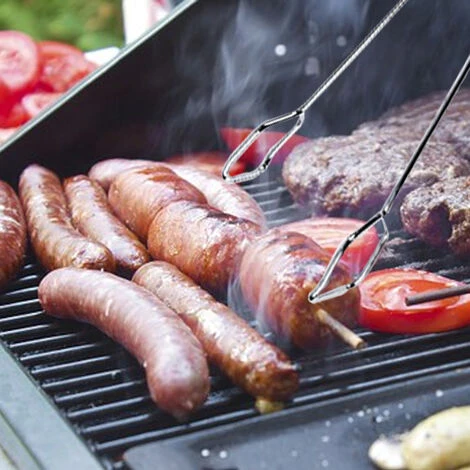 LIFCAUSAL Pinces à Ciseaux Barbecue BARBECUE Grill Pinces à Patisserie Cuisson Pince De Cuisson Kicthen Alimentaire Pinces à Ciseaux Poignées En Acier Inoxydable 5 LIFCAUSAL Pinces à Ciseaux Barbecue BARBECUE Grill Pinces à Patisserie Cuisson Pince De Cuisson Kicthen Alimentaire Pinces à Ciseaux Poignées En Acier Inoxydable – Image 5