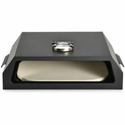 TAINO Boîte à Pizza Avec Porte Pour Gril Et Four Acier Noir -Accessoires de barbecue Soldes 53853173 4