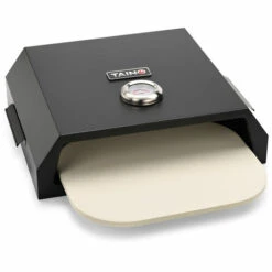 TAINO Boîte à Pizza Avec Porte Pour Gril Et Four Acier Noir -Accessoires de barbecue Soldes 53853173 5