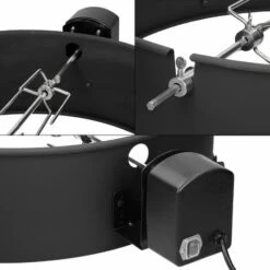 ECD GERMANY Kit De Rôtissoire à Charbon Barbecue Grill électrique Rotation Régulière Acier 8 ECD GERMANY Kit De Rôtissoire à Charbon Barbecue Grill électrique Rotation Régulière Acier -Accessoires de barbecue Soldes 53962328 4