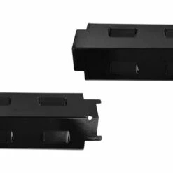 SUPERMARKET 37CM Diffuseur Chaleur Accessoires Pour Char-Broil, Campingaz, Fire Mountain, CCLIFE, LANDMANN Et Plupart Modèles Flamme Gril, Acier Porcelaine Plaque Chauffante Pièce De Rechange, Paquet 4,, Superma, Noir -Accessoires de barbecue Soldes 53993288 5