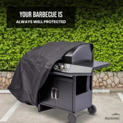 Housse De Barbecue - Étanche - UV 40+ - 125 X 62 X 95 Cm - Polyester/PVC Noir - MaxxGarden -Accessoires de barbecue Soldes 54009972 5