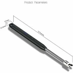 DECKON Allume Bougie Electrique, USB Rechargeable Briquet Electrique Briquet Arc Électronique Avec Flexible 360º Coupe-Vent Noir D'affaires 9 DECKON Allume Bougie Electrique, USB Rechargeable Briquet Electrique Briquet Arc Électronique Avec Flexible 360º Coupe-Vent Noir D'affaires -Accessoires de barbecue Soldes 54042972 5