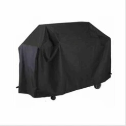 Housse Barbecue, Bache Barbecue Exterieur 100% Impermeable, Housse Pour Barbecue 210D Tissu Oxford 100X60X150 Cm Noir FUIENKO