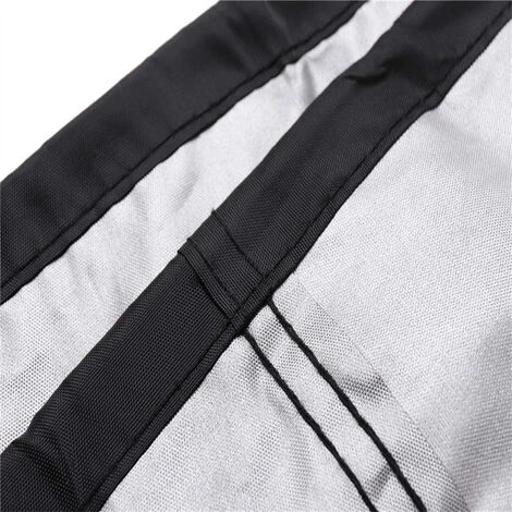 Housse Barbecue, Bache Barbecue Exterieur 100% Impermeable, Housse Pour Barbecue 210D Tissu Oxford 100X60X150 Cm Noir FUIENKO 4 Housse Barbecue, Bache Barbecue Exterieur 100% Impermeable, Housse Pour Barbecue 210D Tissu Oxford 100X60X150 Cm Noir FUIENKO â Image 4