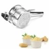 KARTOKNER Presse-purée En Acier Inoxydable - Pour Fruits, Légumes, Ail - Passe Au Lave-vaisselle