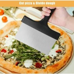 TINOR Grattoir Pour Plancha, Grattoir Plancha Pour Plaque INOX Grattoir Plancha Professionnel Grattoir Plancha Avec Poignée, Grattoir Plancha INOX, Outil De Nettoyage De Grattoir De Gril De Barbecue -Accessoires de barbecue Soldes 54497486 3