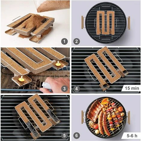 Générateur De Fumée Froide Avec Poignée,Triomphe Générateur De Fumée Froide En Acier Inoxydable,Générateur De Fumée Froide De Fumoir,pour Barbecues,fumoirs 3 Générateur De Fumée Froide Avec Poignée,Triomphe Générateur De Fumée Froide En Acier Inoxydable,Générateur De Fumée Froide De Fumoir,pour Barbecues,fumoirs â Image 3