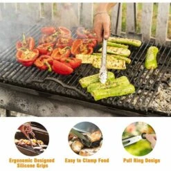 Morole Ustensiles Pour Plancha 10 Pièces Spatule Pour Barbecue Acier Inoxydable Accessoire Plancha Kit Plancha Pour Teppanyaki -Accessoires de barbecue Soldes 54726991 4