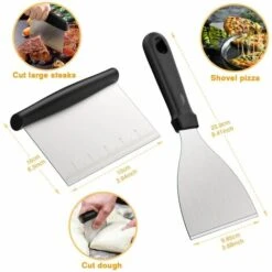 Morole Ustensiles Pour Plancha 30 Pièces Accessoire Plancha Kit Plancha INOX Pour Teppanyaki 7 Morole Ustensiles Pour Plancha 30 Pièces Accessoire Plancha Kit Plancha INOX Pour Teppanyaki -Accessoires de barbecue Soldes 54726993 3