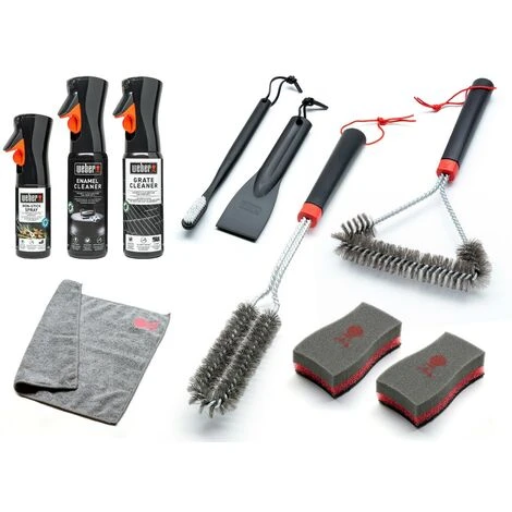 Kit De Nettoyage Pour Barbecues émaillés Weber Code 18284 1 Kit De Nettoyage Pour Barbecues émaillés Weber Code 18284