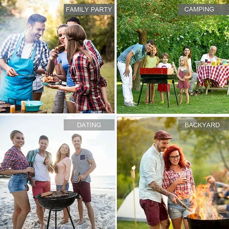 MINETGNON Set De 9 Ustensile De Barbecue Cuisine Au Jardin Très Bonne Qualité 5 MINETGNON Set De 9 Ustensile De Barbecue Cuisine Au Jardin Très Bonne Qualité – Image 5