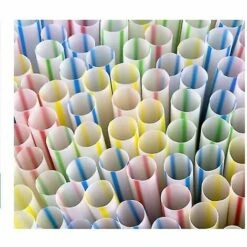 ILOVEMILAN 200 Pièces Pailles à Boire En Plastique De 7 Pouces De Long Multicolores -Accessoires de barbecue Soldes 54876688 5