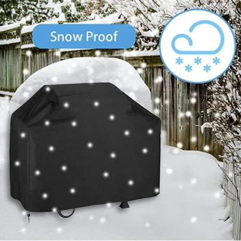 TINOR Housse Barbecue Rond,Housse De Protection Plancha Spirit E210 Etanche,Housse De Protection Pour Barbecue,Housse A Plancha Sangle Ajustable,Convient La Plupart Des Grill (77 * 67 * 110cm) 4 TINOR Housse Barbecue Rond,Housse De Protection Plancha Spirit E210 Etanche,Housse De Protection Pour Barbecue,Housse A Plancha Sangle Ajustable,Convient La Plupart Des Grill (77 * 67 * 110cm) – Image 4