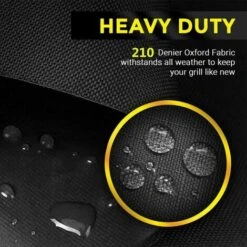TINOR Housse Barbecue Gaz,Housse De Protection Plancha 210D Etanche,Housse De Protection Pour Barbecue XL Sangle Ajustable,Convient La Plupart Des Grill (145 * 61 * 117cm) 7 TINOR Housse Barbecue Gaz,Housse De Protection Plancha 210D Etanche,Housse De Protection Pour Barbecue XL Sangle Ajustable,Convient La Plupart Des Grill (145 * 61 * 117cm) -Accessoires de barbecue Soldes 55018756 3