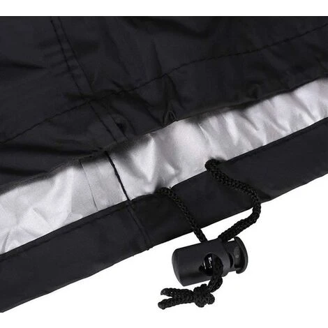 TINOR Housse Barbecue Gaz,Housse De Protection Plancha 210D Etanche,Housse De Protection Pour Barbecue XL Sangle Ajustable,Convient La Plupart Des Grill (145 * 61 * 117cm) 4 TINOR Housse Barbecue Gaz,Housse De Protection Plancha 210D Etanche,Housse De Protection Pour Barbecue XL Sangle Ajustable,Convient La Plupart Des Grill (145 * 61 * 117cm) – Image 4