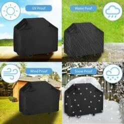 TINOR Housse Barbecue Gaz,Housse De Protection Plancha 210D Etanche,Housse De Protection Pour Barbecue XL Sangle Ajustable,Convient La Plupart Des Grill (145 * 61 * 117cm) 9 TINOR Housse Barbecue Gaz,Housse De Protection Plancha 210D Etanche,Housse De Protection Pour Barbecue XL Sangle Ajustable,Convient La Plupart Des Grill (145 * 61 * 117cm) -Accessoires de barbecue Soldes 55018756 5