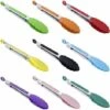 DKSFJKL Lot De Mini Pinces De Service En Silicone 17,8 Cm 7 Inch 9 Couleurs.
