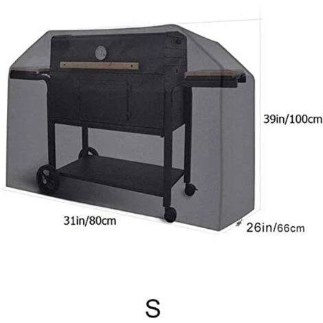 PERLE RARE Housse De Protection Imperméable Pour Barbecue 80 X 66 X 100 Cm Noir 5 PERLE RARE Housse De Protection Imperméable Pour Barbecue 80 X 66 X 100 Cm Noir â Image 5