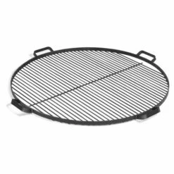 COOK KING Barbecue Grille De Cuisson En Acier 60 Cm Avec 4 Poignées