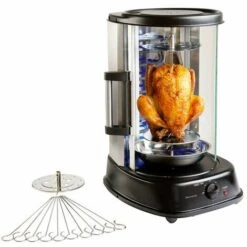 Rotisserie Verticale 21l 1500w - Dom323 - Domoclip - Noir
